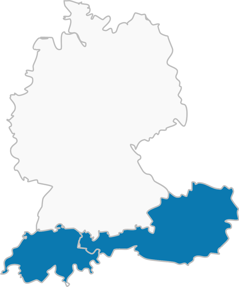 Vertriebsgebiet von Frischta Wasay